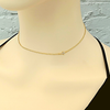 Amelia Gold Plated Choker Necklace