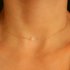 Amelia Gold Plated Choker Necklace