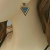 Gold Plated Geometric Earrings