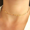 The Gyanna Gold Plated Choker Necklace