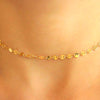 The Gyanna Gold Plated Choker Necklace